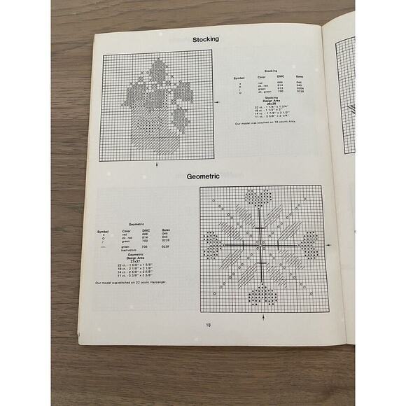 Vintage Kount on Kappie Put Your Heart in Christmas Cross Stitch Book 48 - Picture 8 of 9